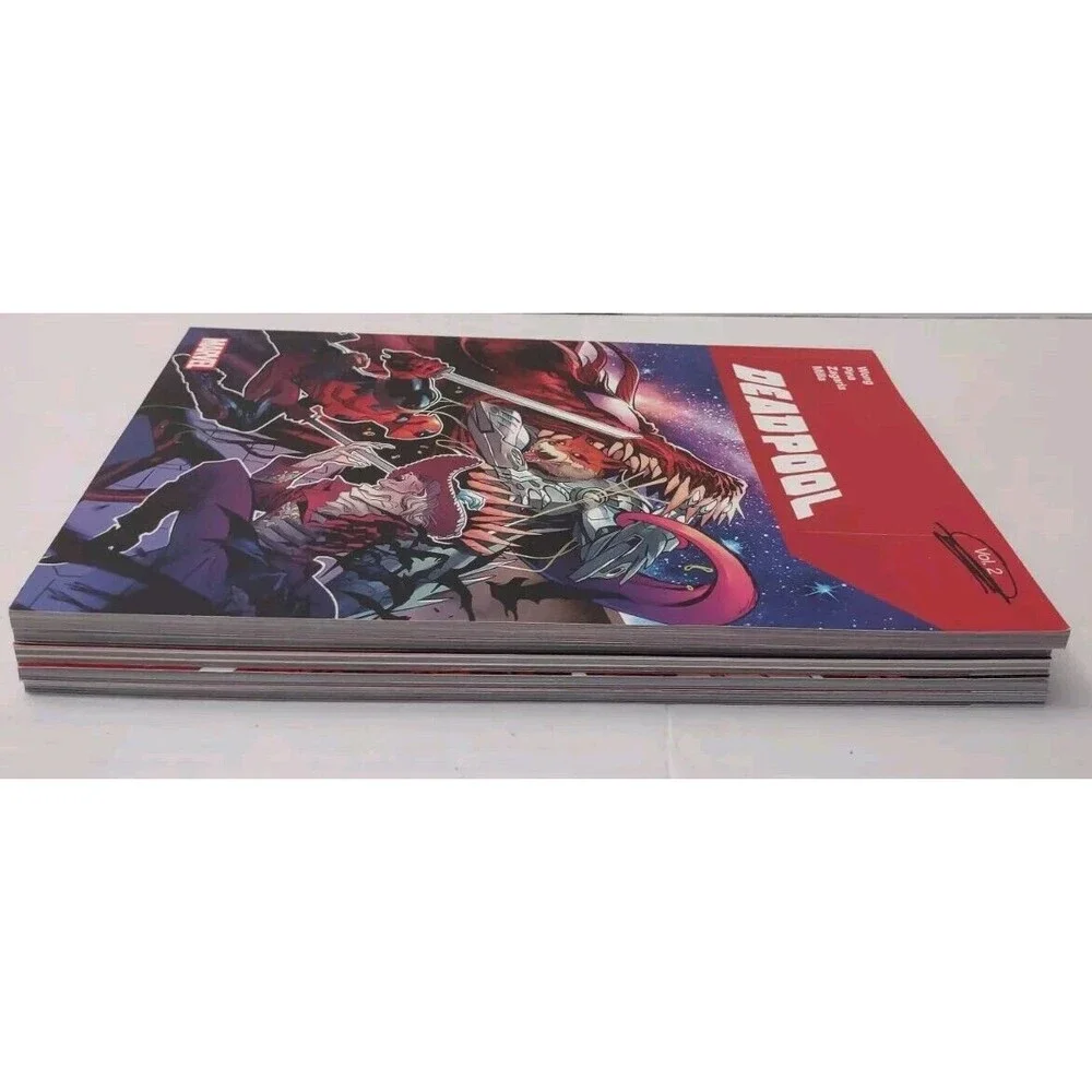 Lot of 5 Marvel Graphic Novels Daredevil, Deadpool, Silk, X-Men, Groot - Picture 14 of 15